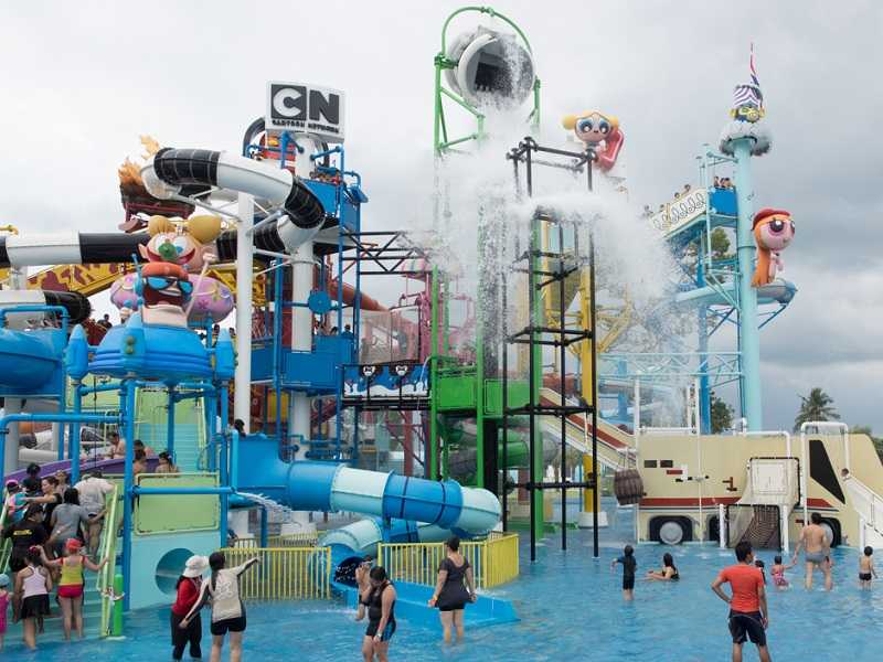 паттайя Аквапарк Pattaya Park детская зона