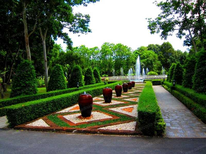 Ботанический сад Maha Chakri районг