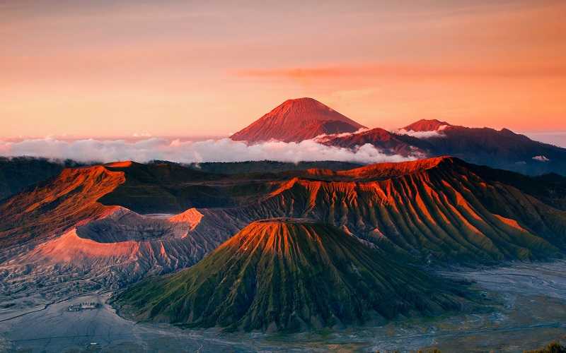 вулкан бромо индонезия